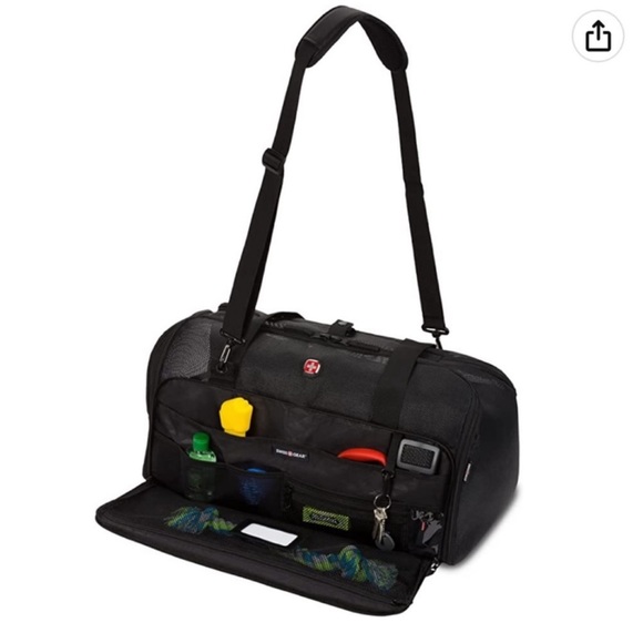 Swissgear 3321 Getaway Premium Travel Pet Carrier in Black (up to 20 pounds) - Picture 3 of 16